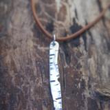 *SOLD OUT* Sterling silver Aspen tree branch pendant