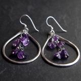 Purple Rain Amethyst earrings
