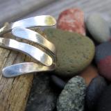 *SOLD OUT* Sterling silver ring "Arms wide open"