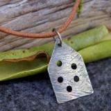 *SOLD OUT* Little cottage sterling silver pendant