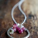 *SOLD OUT* Tourmaline and Sterling Silver necklace