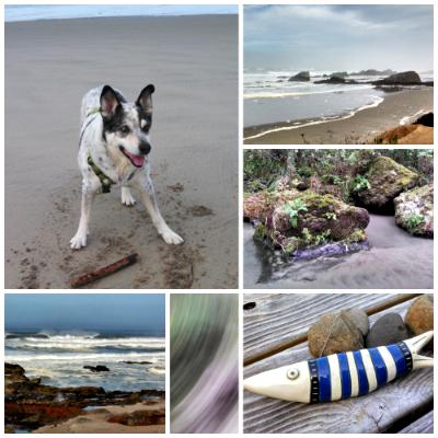 Beach playtime with the studio assistant Beach playtime with the studio assistant
